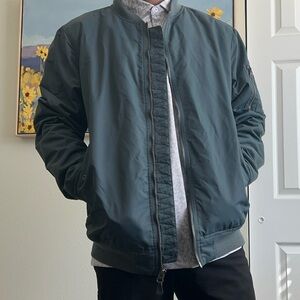 Vans Dark Green Bomber Jacket